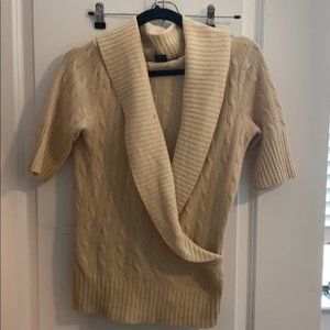 Ralph Lauren Black Label Cashmere Beige Sweater size m